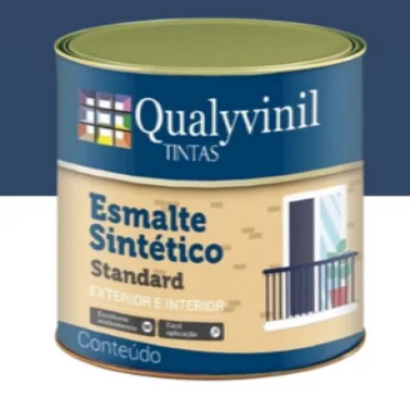 ESMALTE QUALYVINIL 0900ML BRIL. AZUL DEL REY