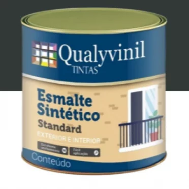 ESMALTE QUALYVINIL 0900ML BRIL. PRETO