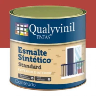 ESMALTE QUALYVINIL 0900ML BRIL. VERMELHO