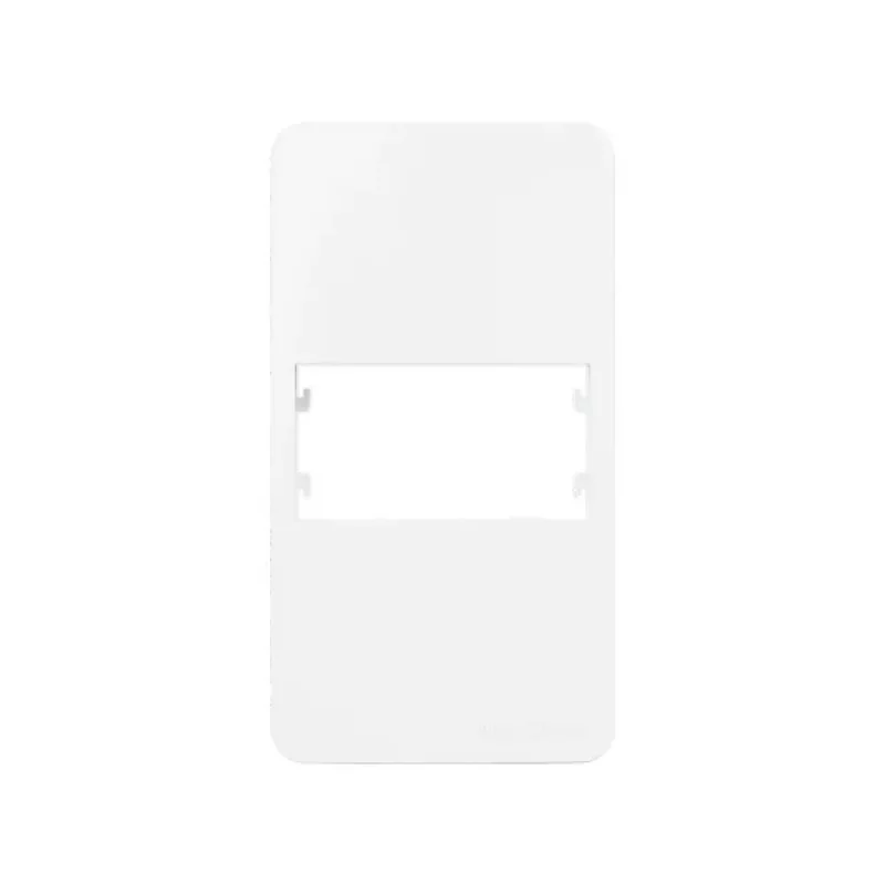 PLACA MG P/ CONDULETE SLEEK 1 POSTO HORIZ. + SUP. BR