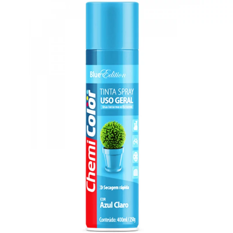 TINTA SPRAY CHEMICOLOR AZUL CLARO 400ML