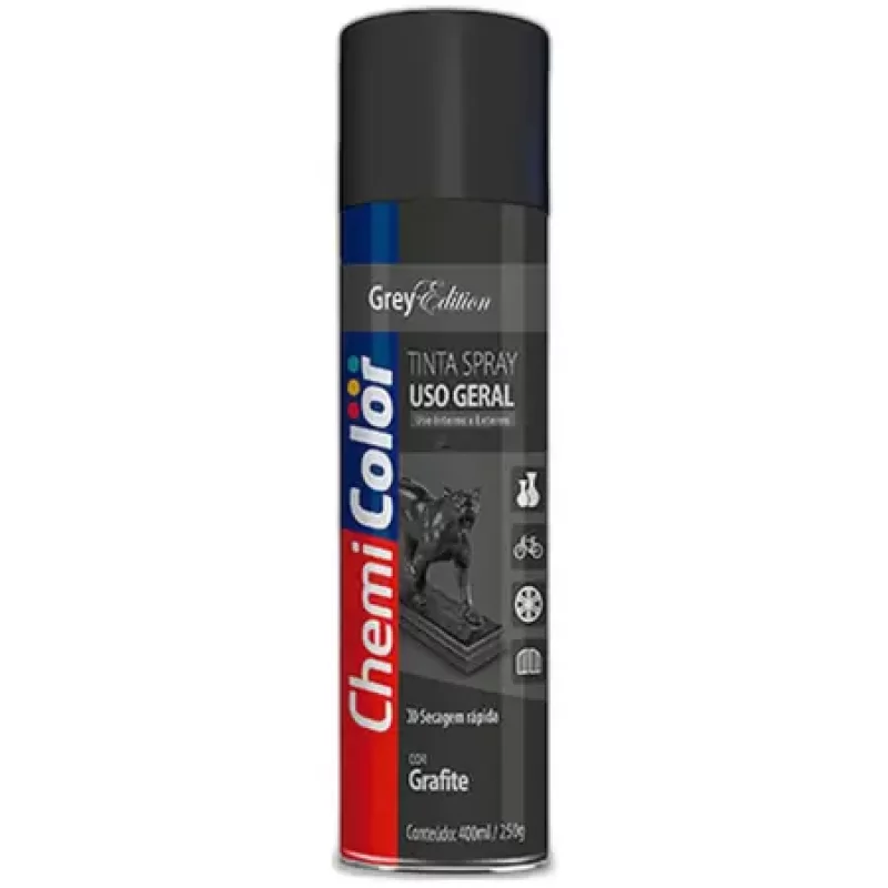 TINTA SPRAY CHEMICOLOR GRAFITE 400ML