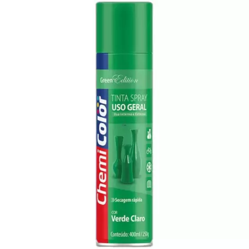 TINTA SPRAY CHEMICOLOR VERDE CLARO 400ML