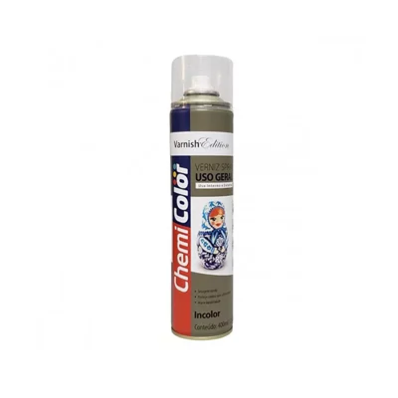 TINTA SPRAY CHEMICOLOR VERNIZ 400ML