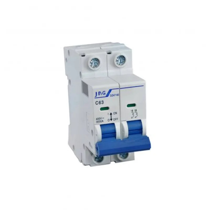 DISJUNTOR DIN JNG 2 BIP. 063A