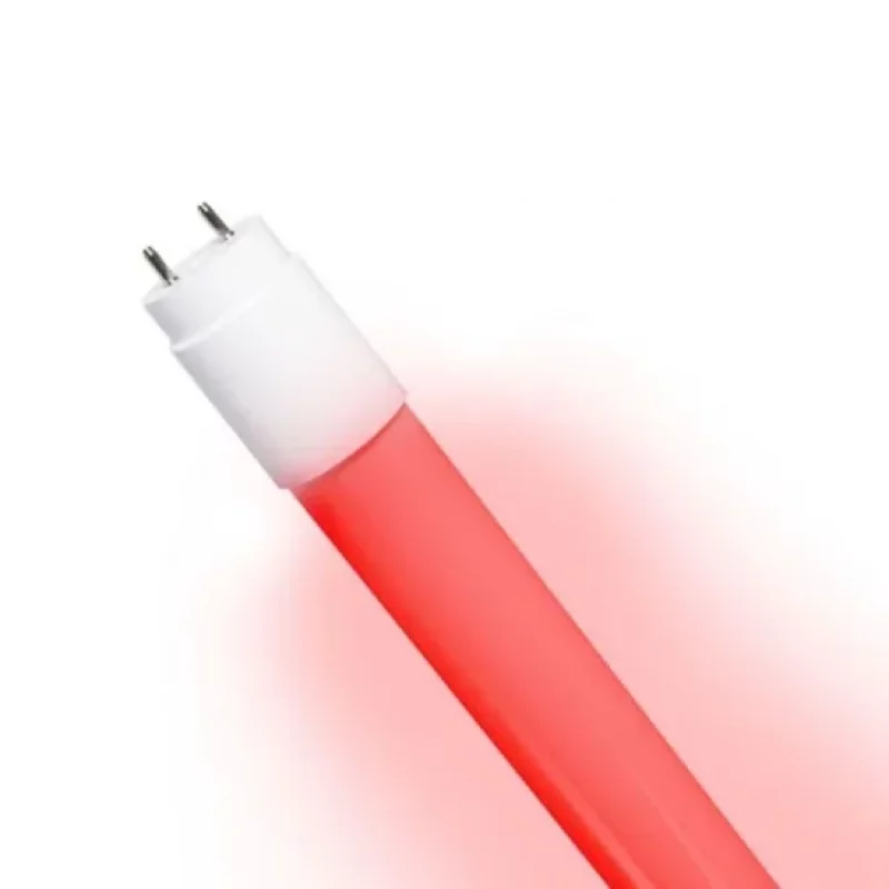 LAMPADA LED TUBULAR AAA 18W VERMELHO