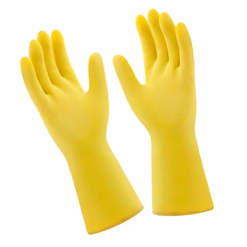 LUVA LATEX MUCAMBO AMARELA 8 M