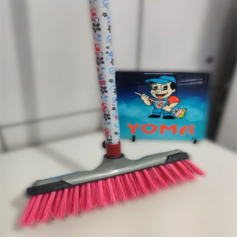 VASSOURA ESFREGAO PLASTICO YOMA 