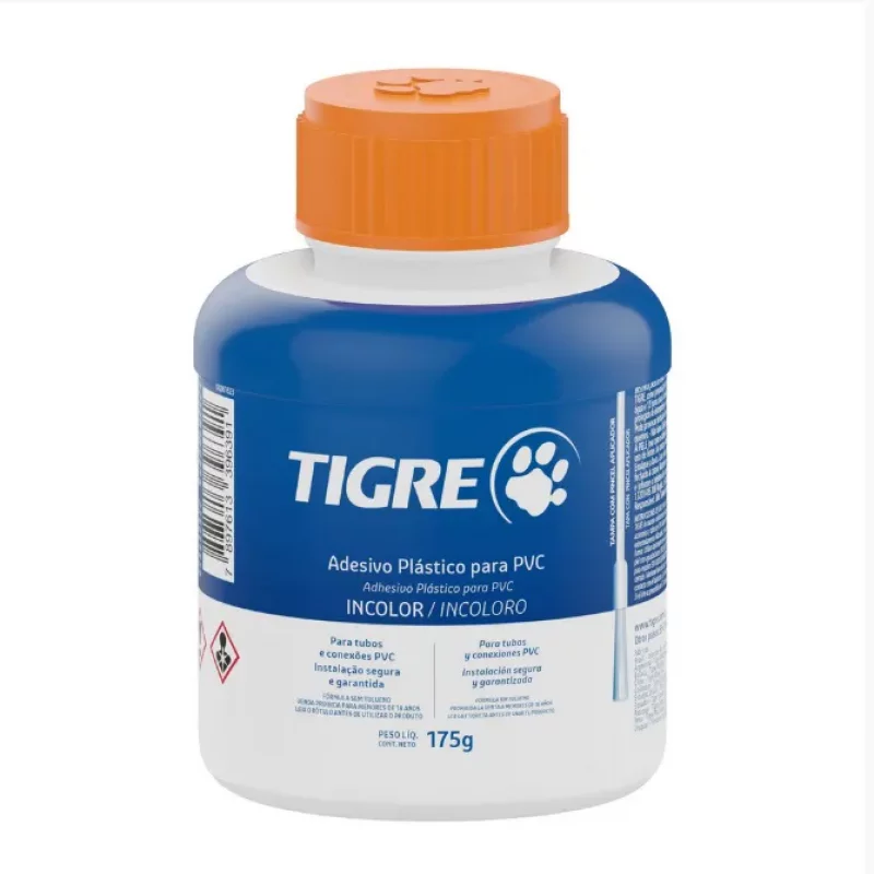 Adesivo Plástico Água Fria 175g- Tigre