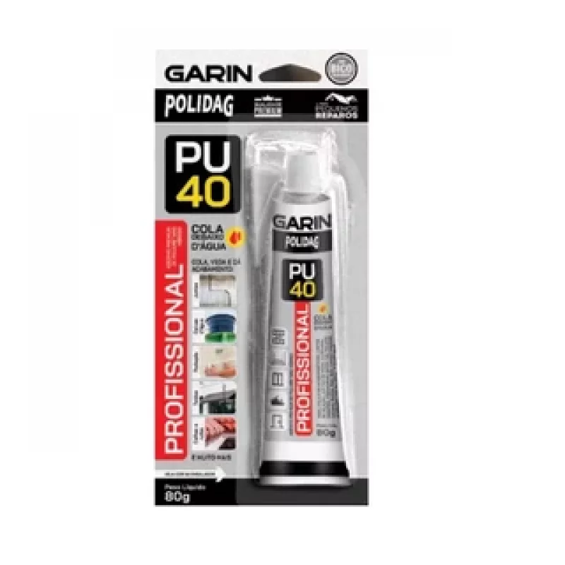 Pu40 Profissional 80g Preto Garin