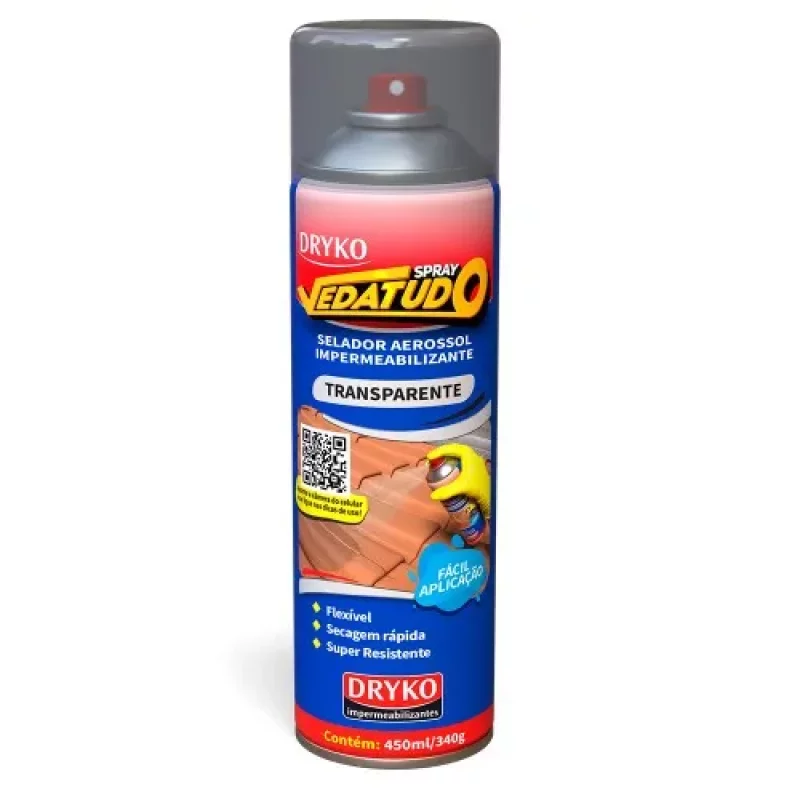 Spray Empermeabilizante 400ml Transparente Dryko