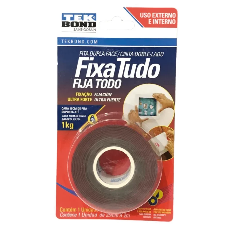 Fita Dupla Face - Fixa Tudo 1kg