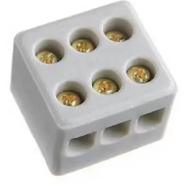 CONECTOR PORCELANA 3P LORENZETTI 10MM 50A