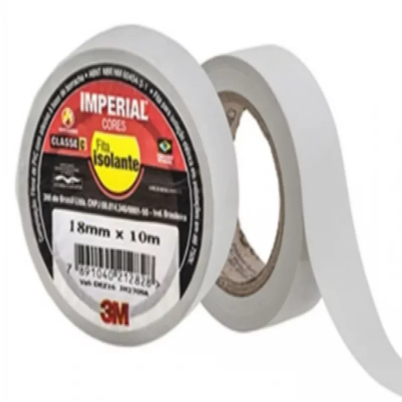 FITA ISOLANTE IMPERIAL 10M BRANCO
