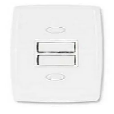 INTERRUPTOR ILUMI SAFIRA 2SP 