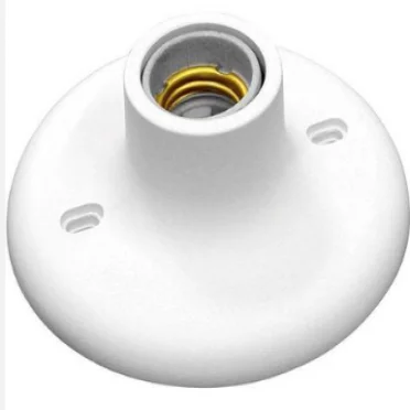 PLAFONIER PVC ILUM SOQ PORC. BRANCO