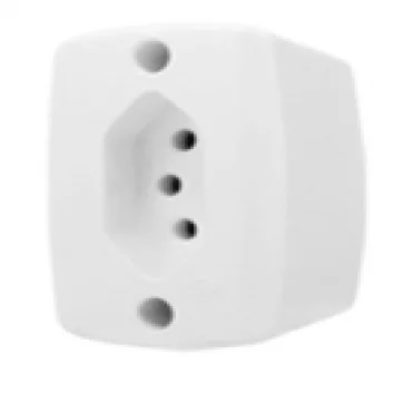 TOMADA ILUMI 2P+T 20A SOBREPOR RET.