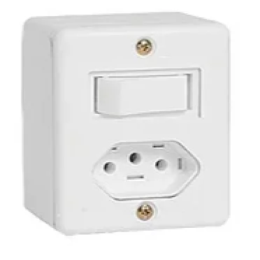 SISTEMA X. ILUMI CONJ.INT.1SS+TOM2P+T 10A 