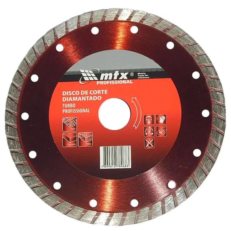 DISCO DIAMANTADO MTX TURBO. 4. 1/2 115x22,2MM