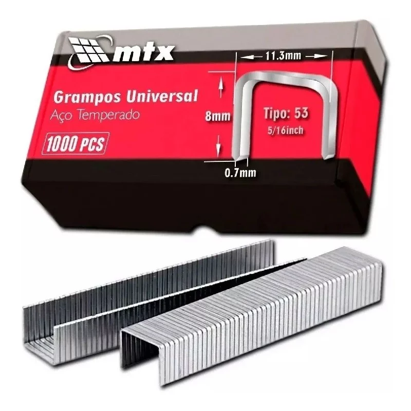 GRAMPO P/GRAMPEADOR MTX 08MM