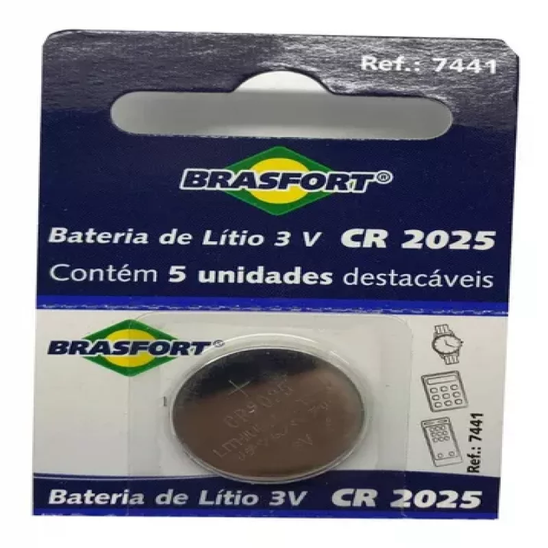 BATERIA BRASFORT CR2025 3V 