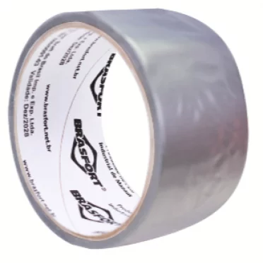 FITA SILVER TAPE BRASFORT 48x05 CINZA